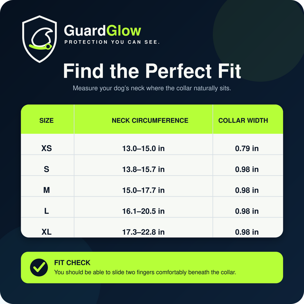 GuardGlow™ LED Safety Collar